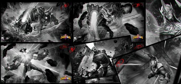 Key art and splashscreen samples